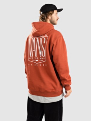 Sweat à capuche clearance vans rouge